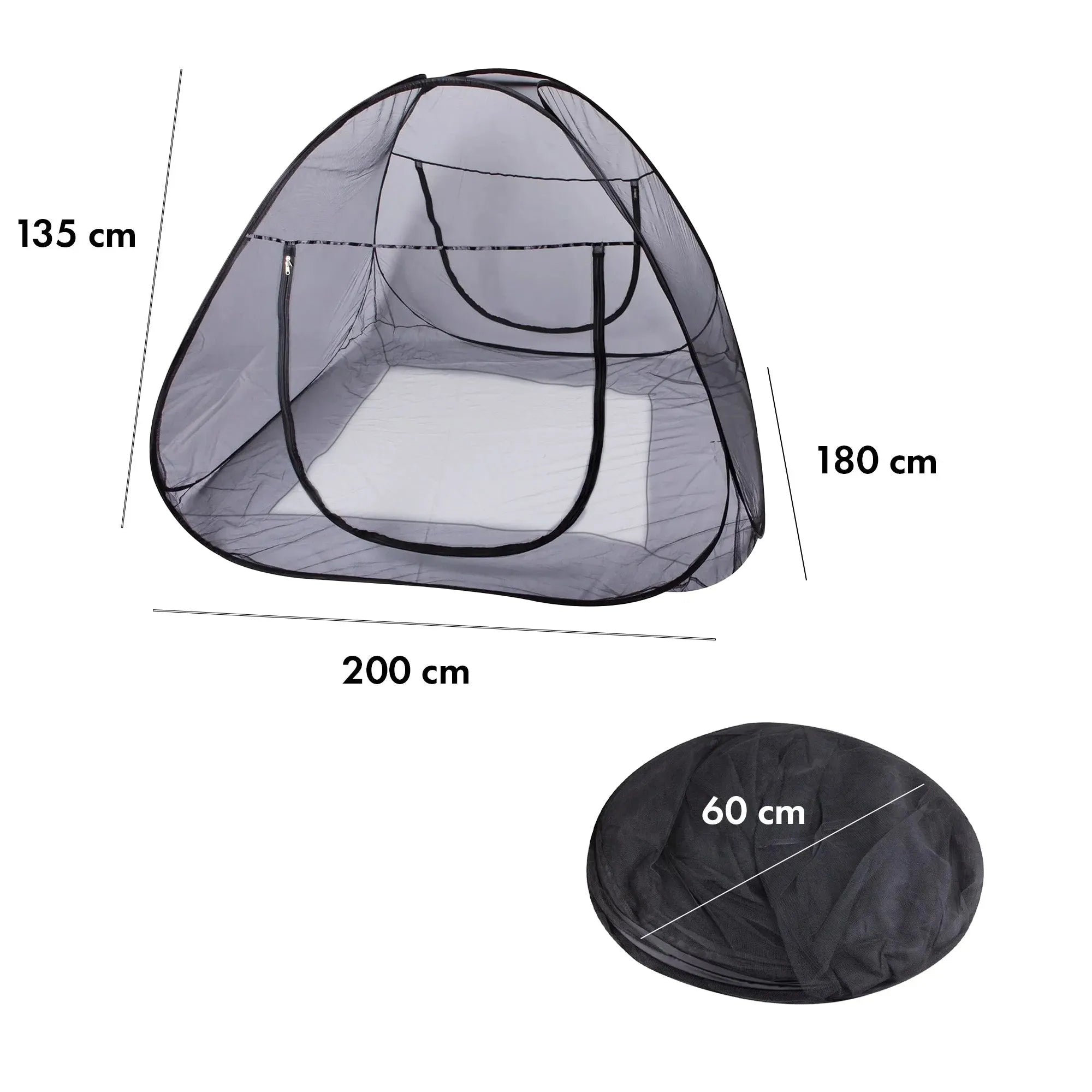 Tenda letto Pop-up Adulto 200x180 cm