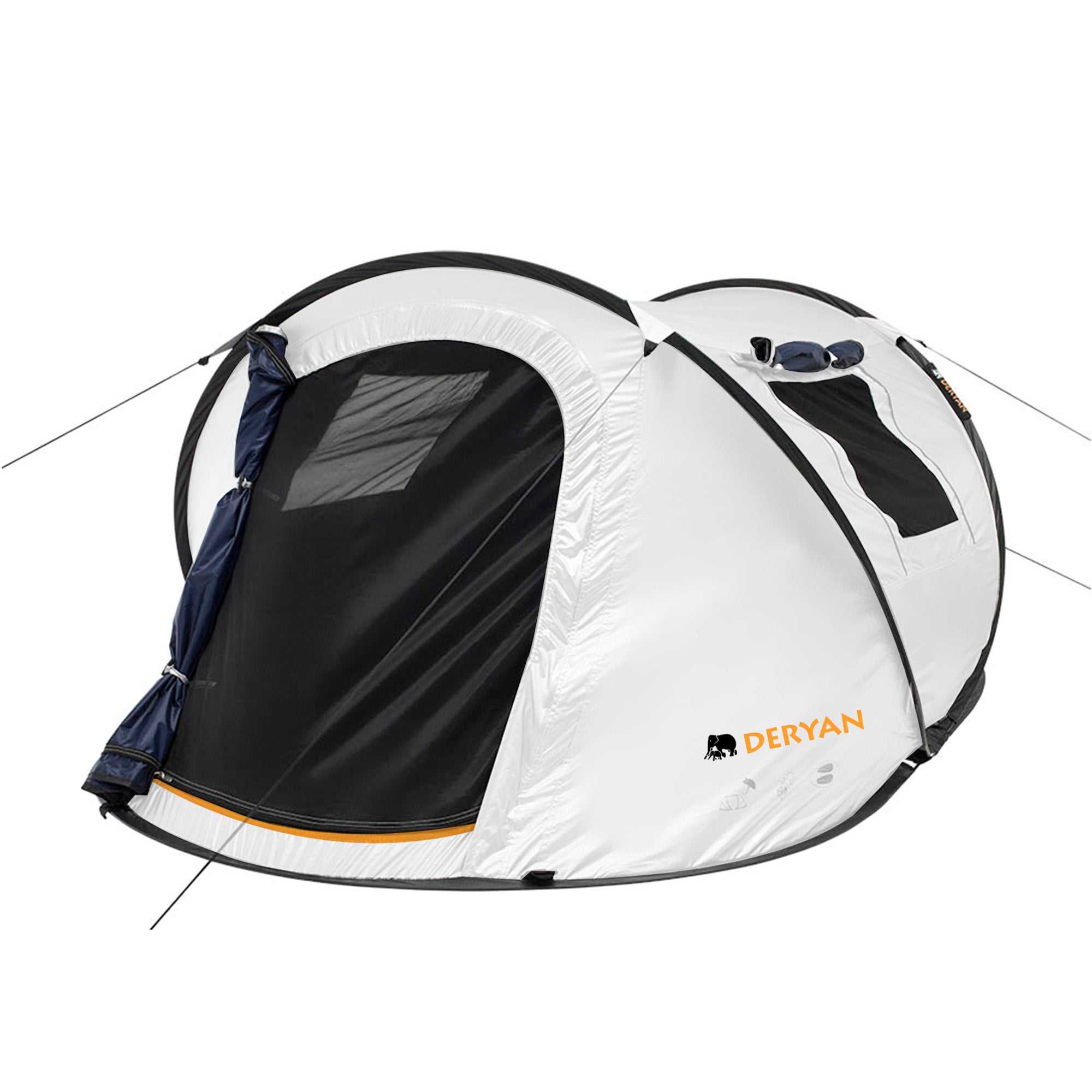 Tenda a cupola pop-up - Colonna d'acqua 2000MM - Crema