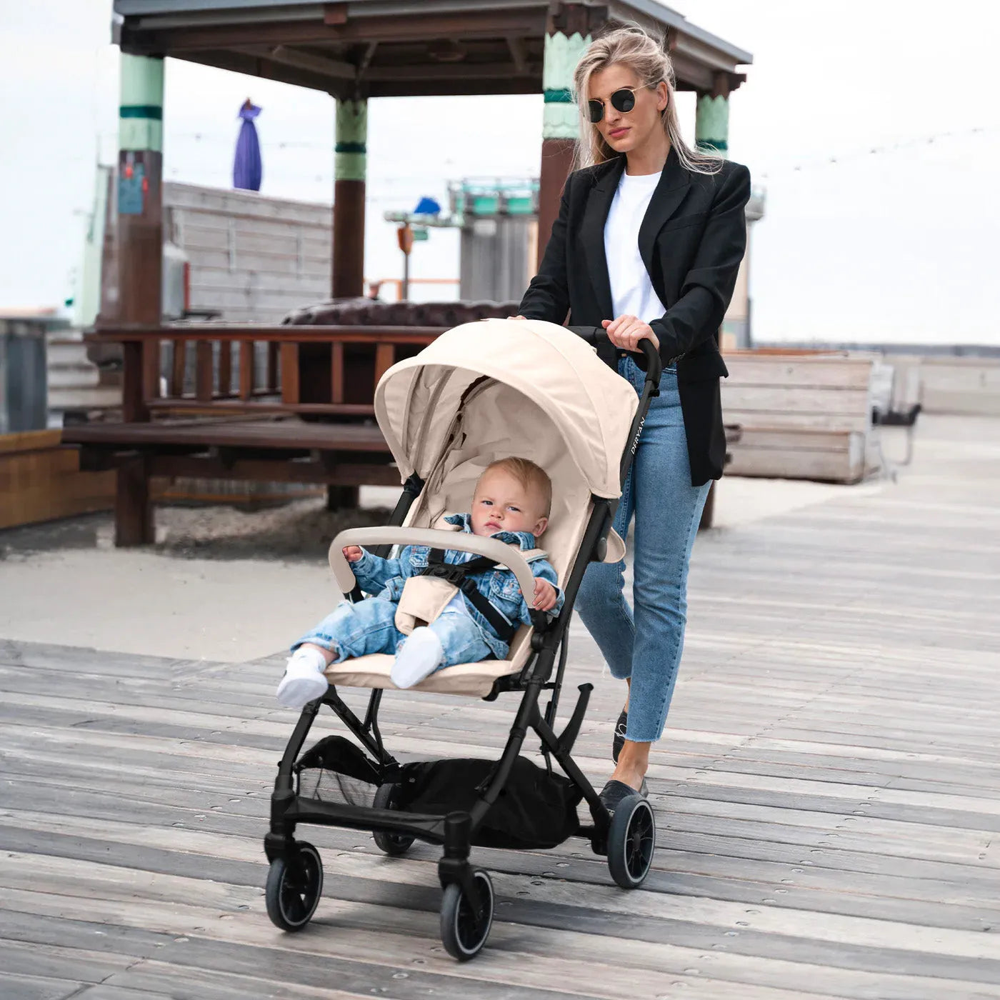 Passeggino leggero Luxe Easy - Taupe