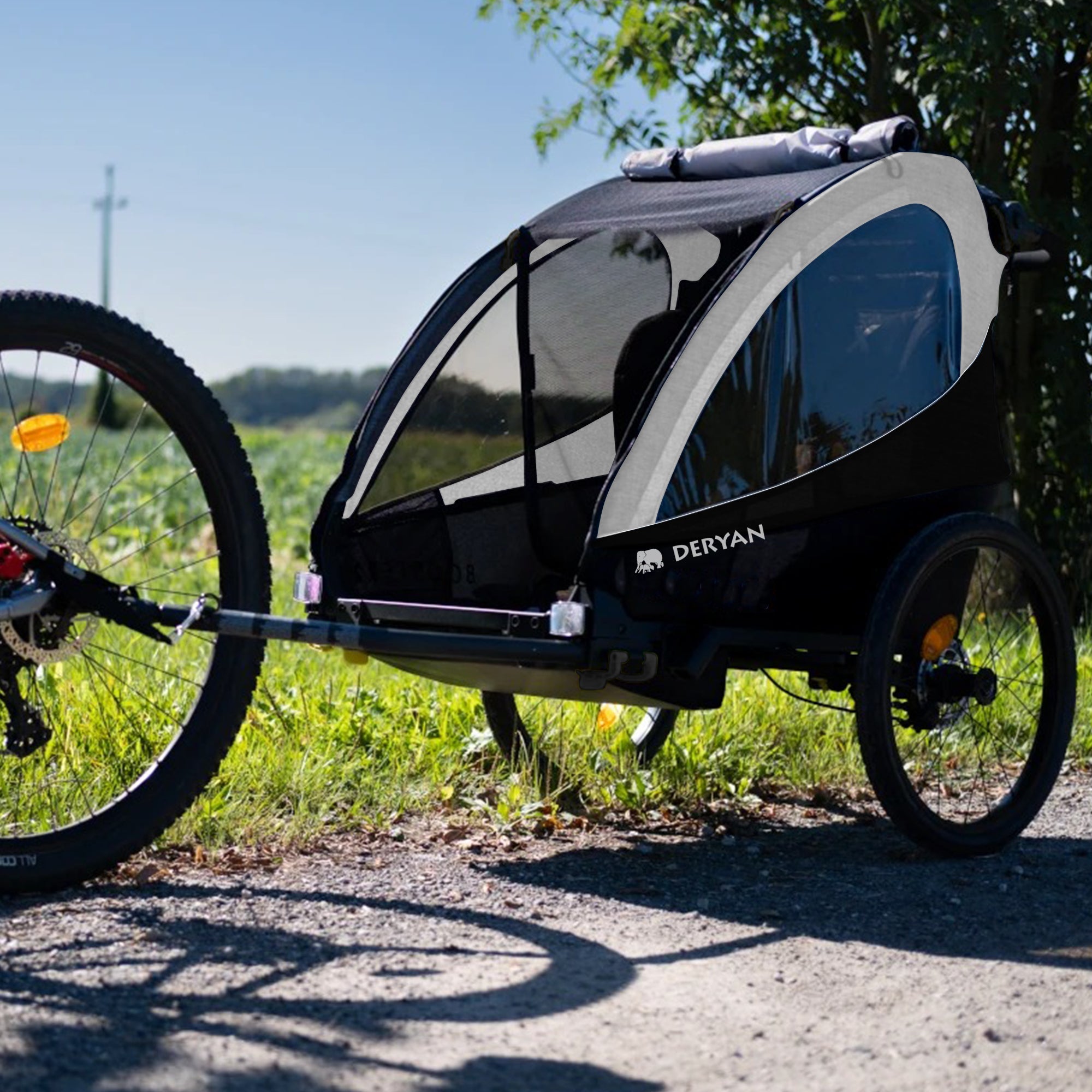 Rimorchio per bicicletta - Passeggino - Passeggino da jogging