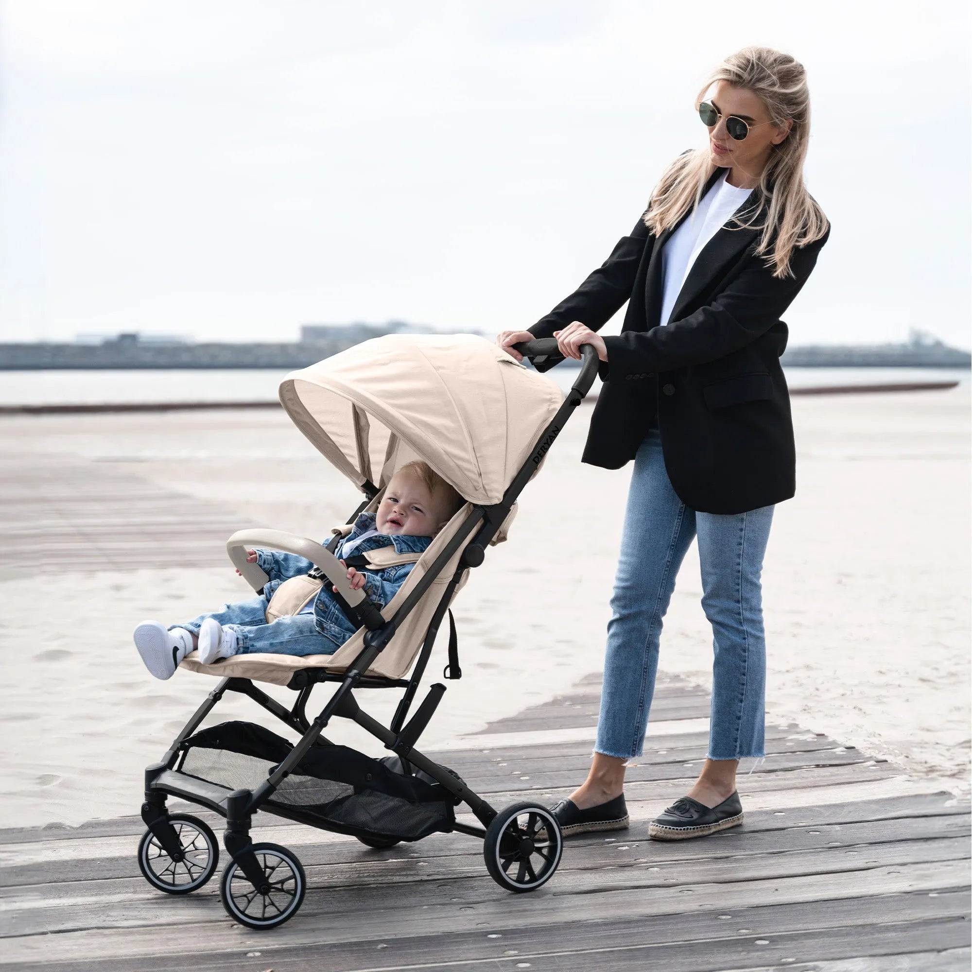 Passeggino leggero Luxe Easy - Taupe