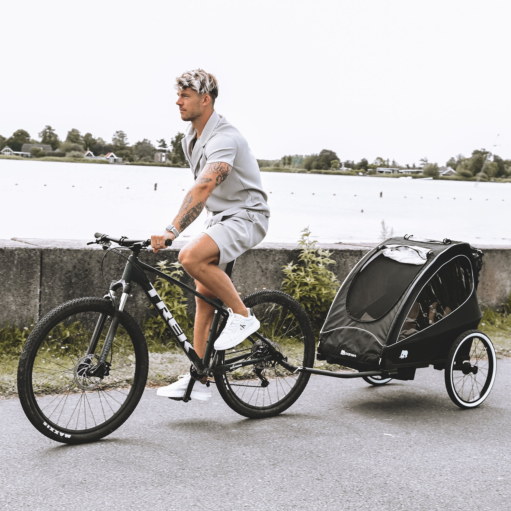 Rimorchio per bicicletta - Passeggino - Passeggino da jogging