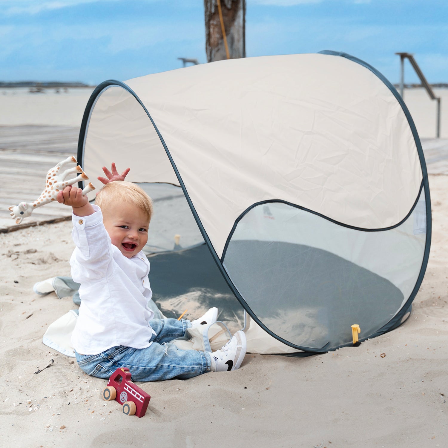 Crema per il conteggio della spiaggia