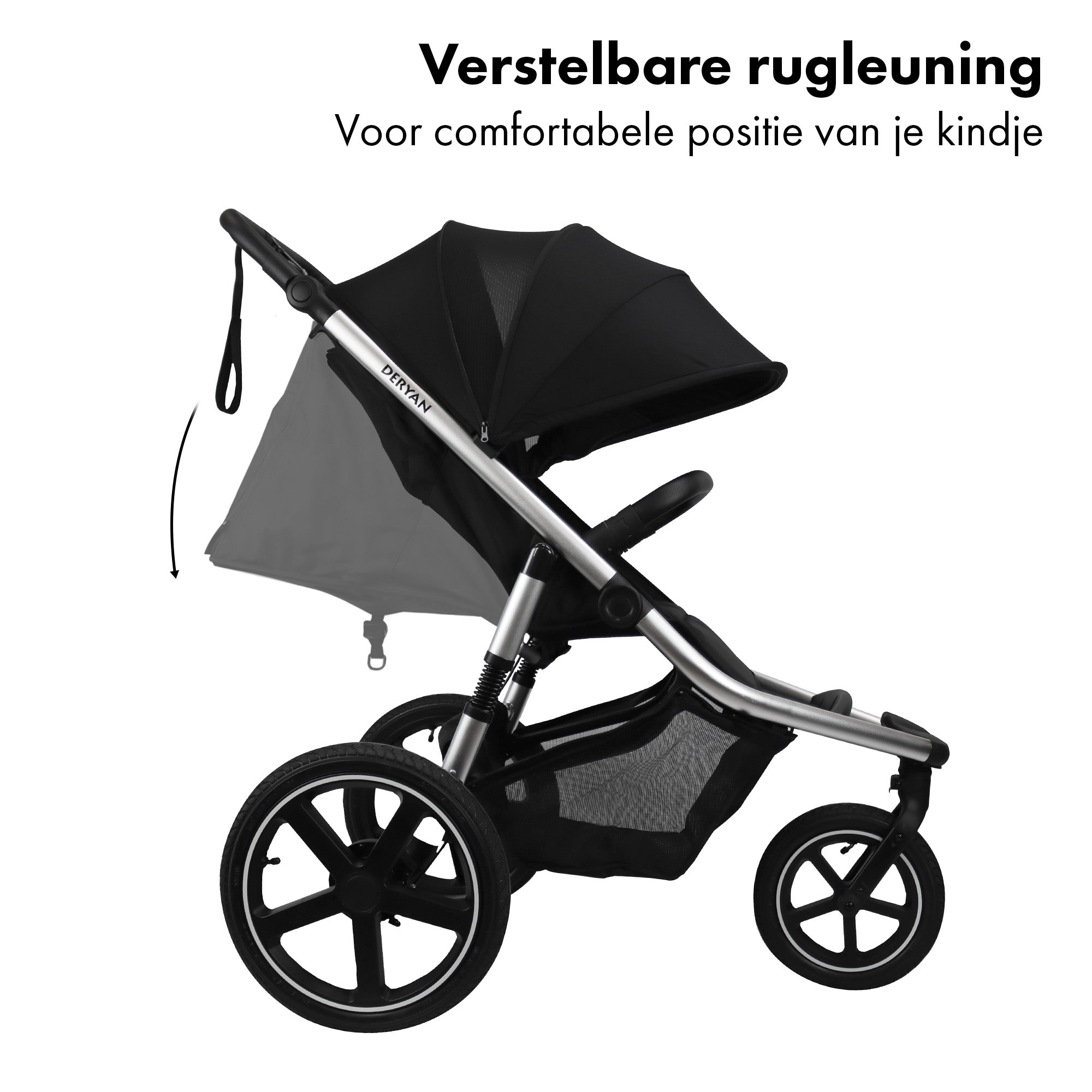 Carrozzina Bolt Hardrunning Telaio in alluminio nero