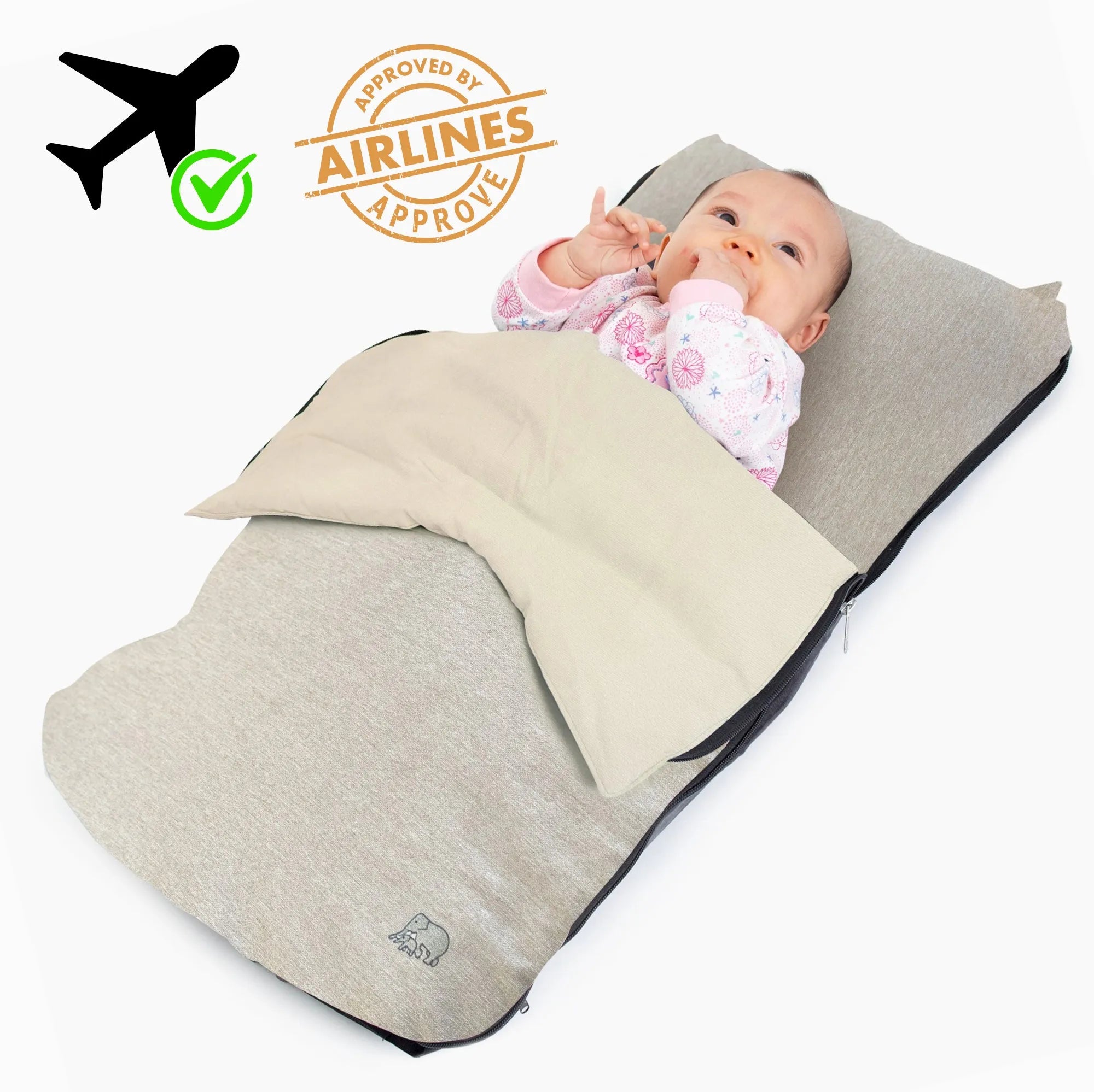 Lettino AirTraveller - Crema