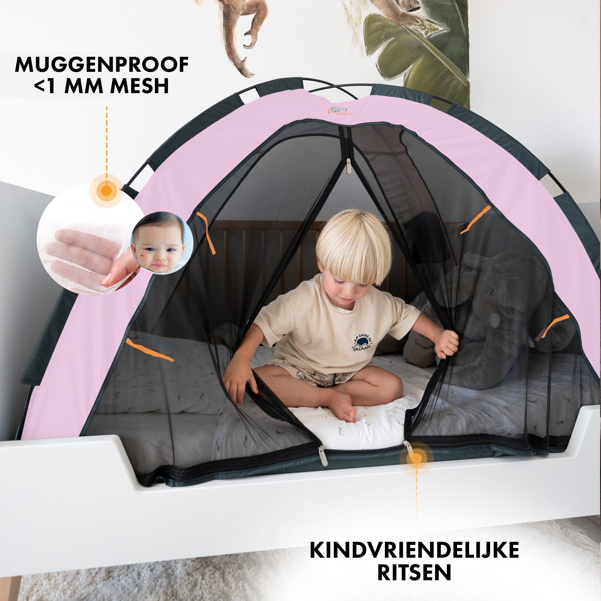 Tenda letto Junior 150x70 cm