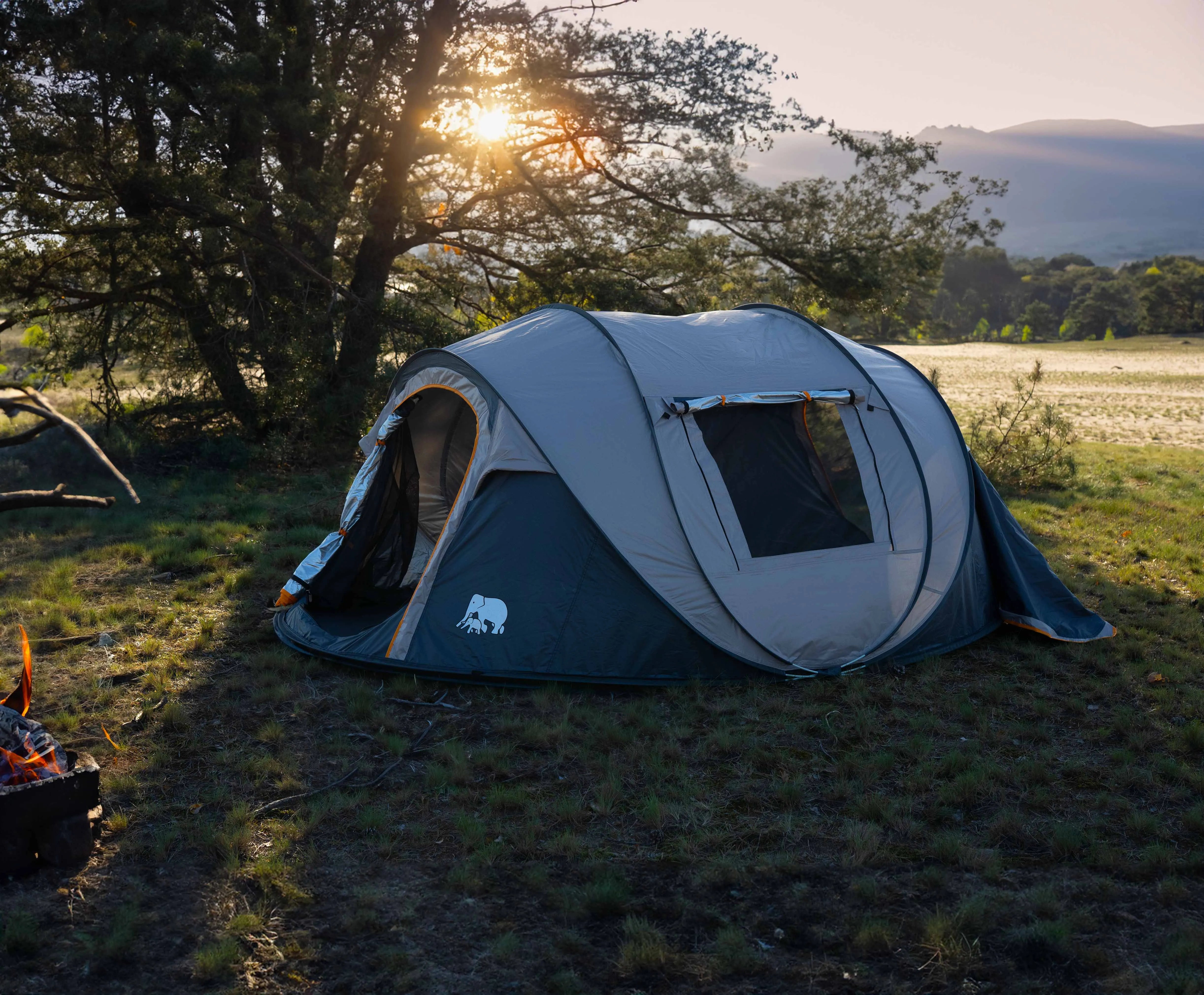 Tenda pop-up - Colonna d'acqua 2000MM - Crema