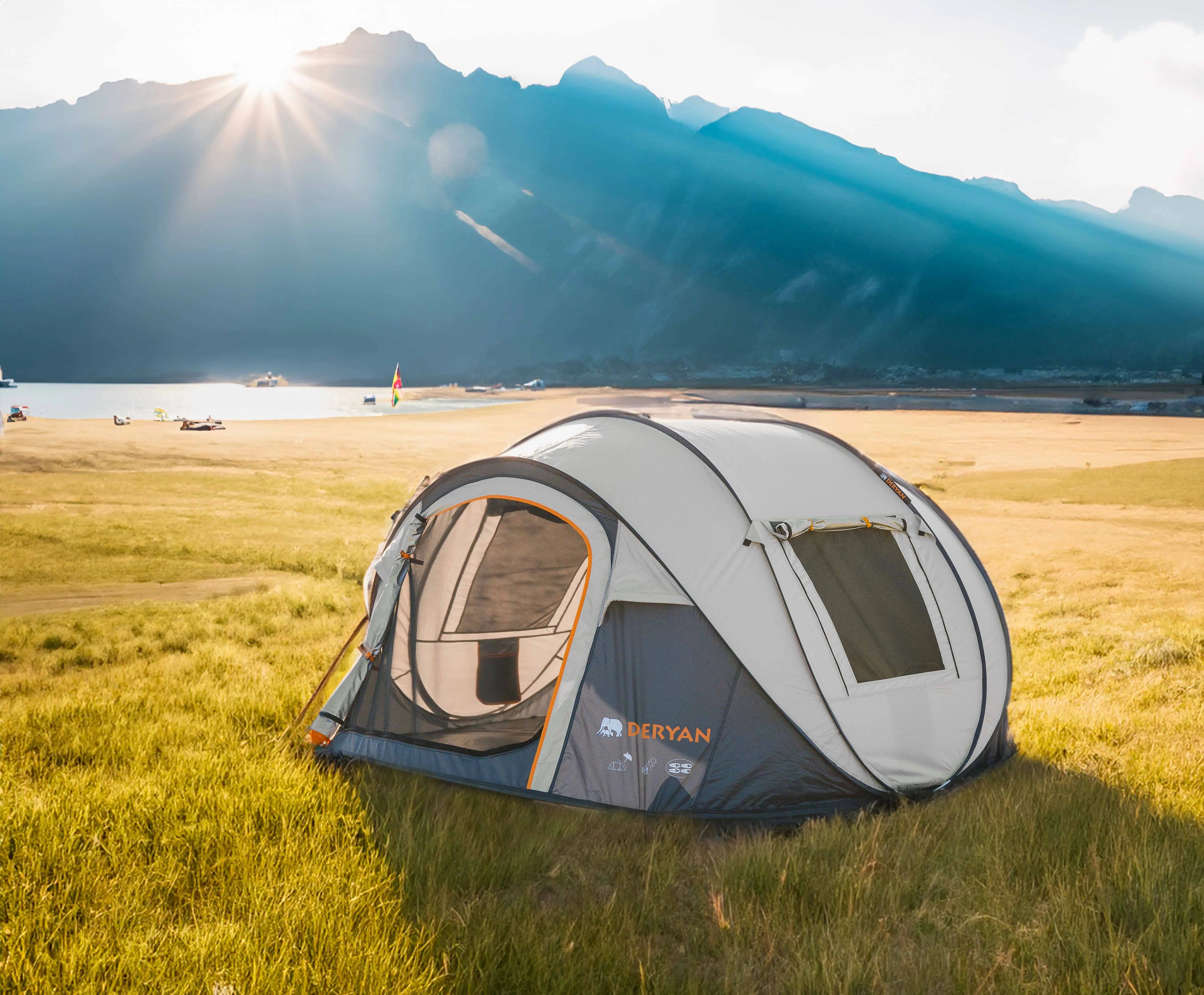 Tenda pop-up - Colonna d'acqua 8000MM - Sabbia