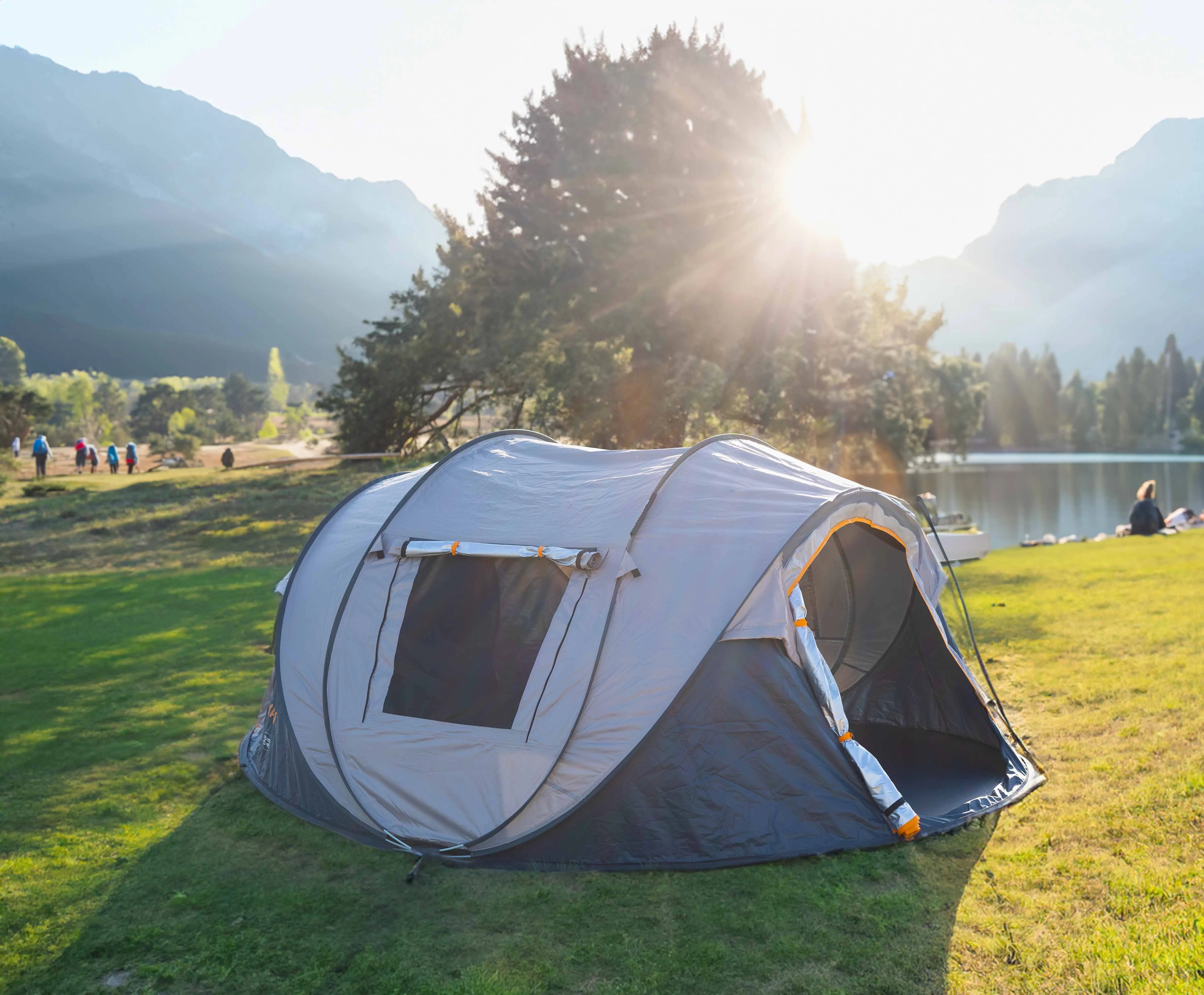 Tenda pop-up - Colonna d'acqua 2000MM - Crema