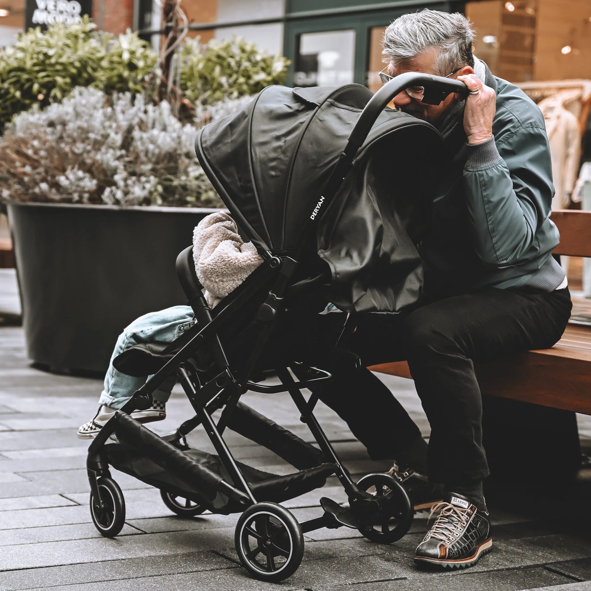 Passeggino leggero Luxe Easy - Nero