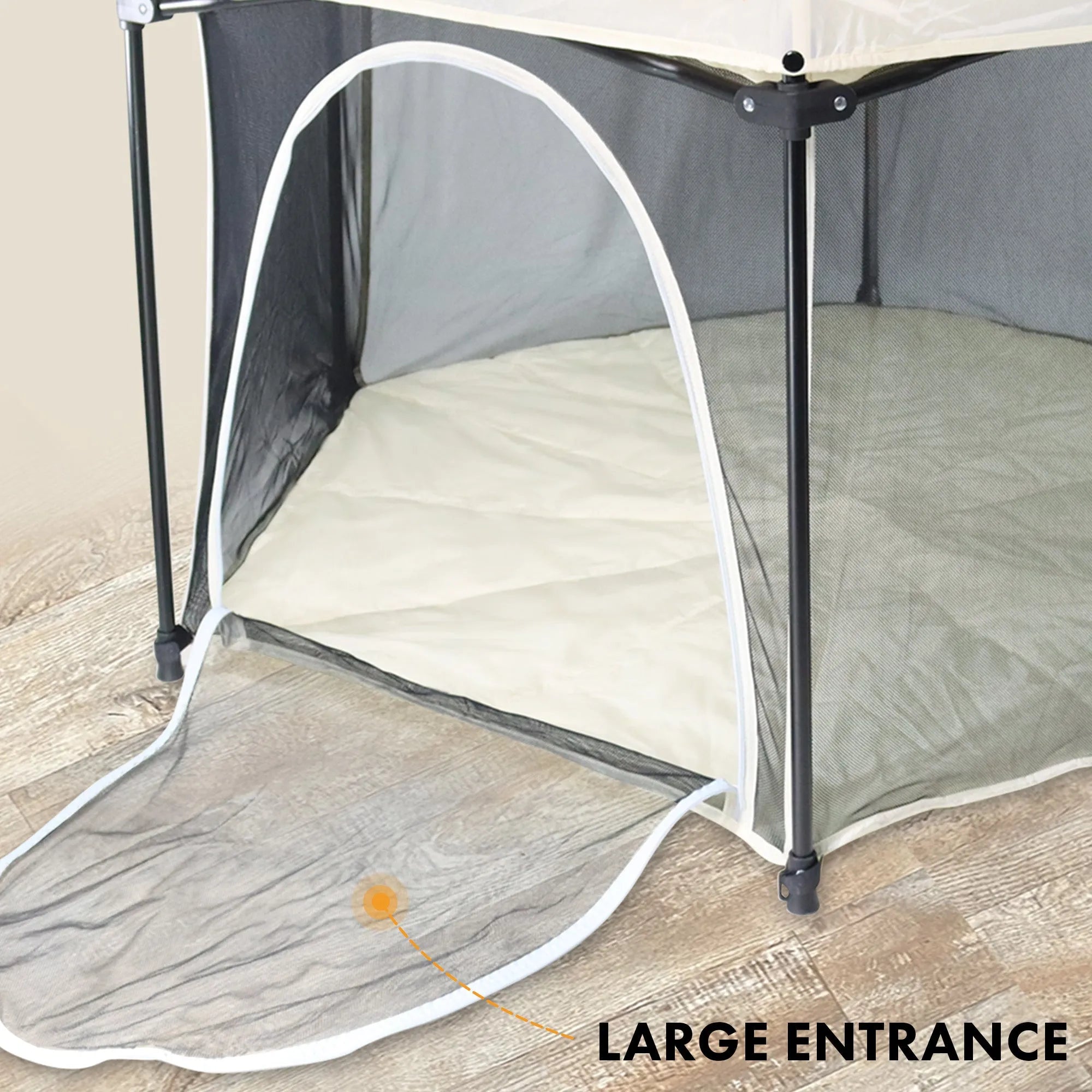 Creme Playpen